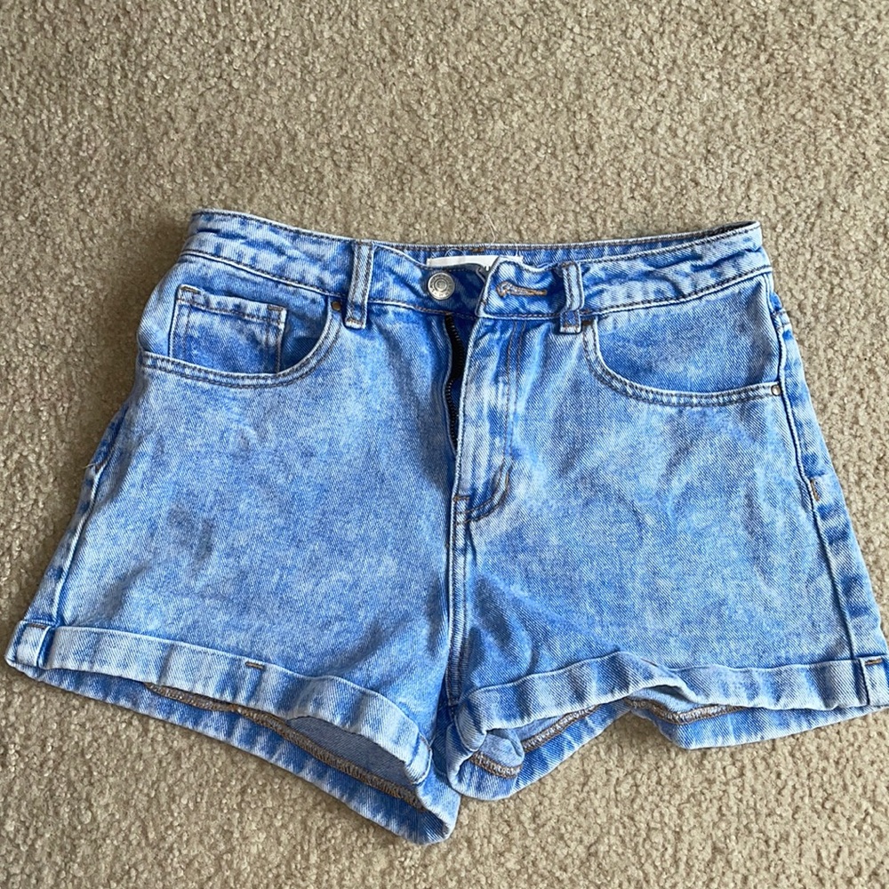 Light Blue PACSUN Mom Shorts (Size 26)